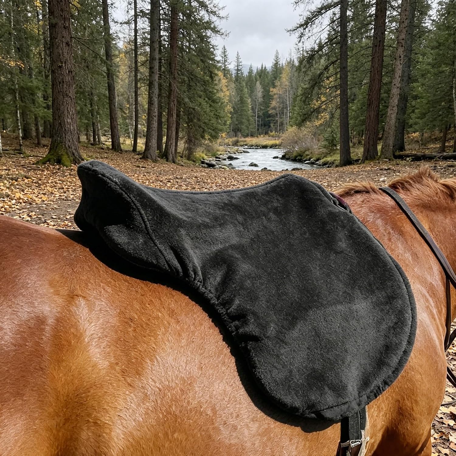 Horse Saddle Cover, Protective Saddle Accessory for Equestrian Use