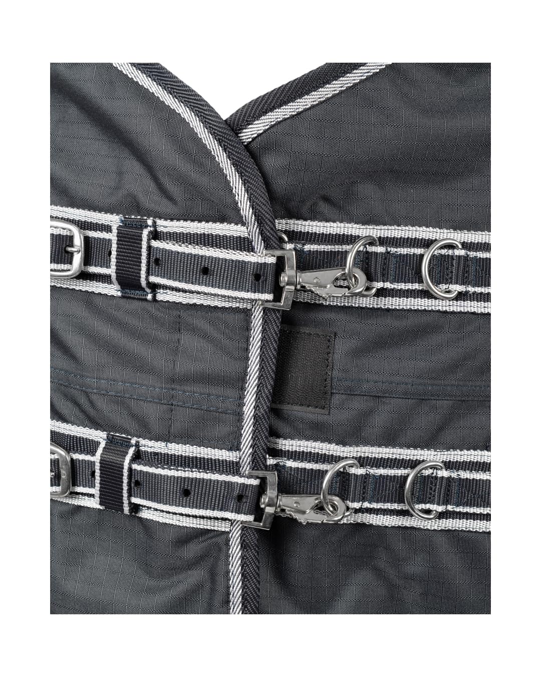 4Horses Outdoordecke Kalmar 100g für Pferde, wasserdichte Winterdecke mit 100g Füllung, atmungsaktiv und robust, ideal für kalte Tage und Weide