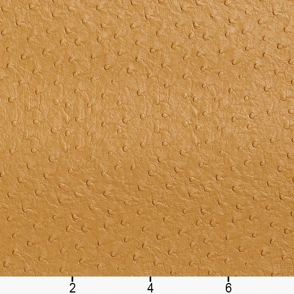 Light Brown Beige Ostrich Emu Outdoor Indoor Marine Vinyl by The Yard from Nassimi - SKU: Loretta Camel