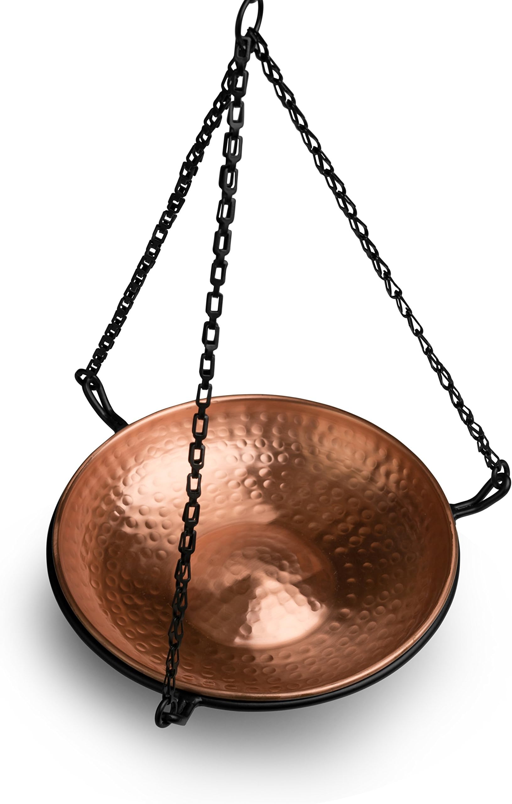 Copper Hanging Bird Bath