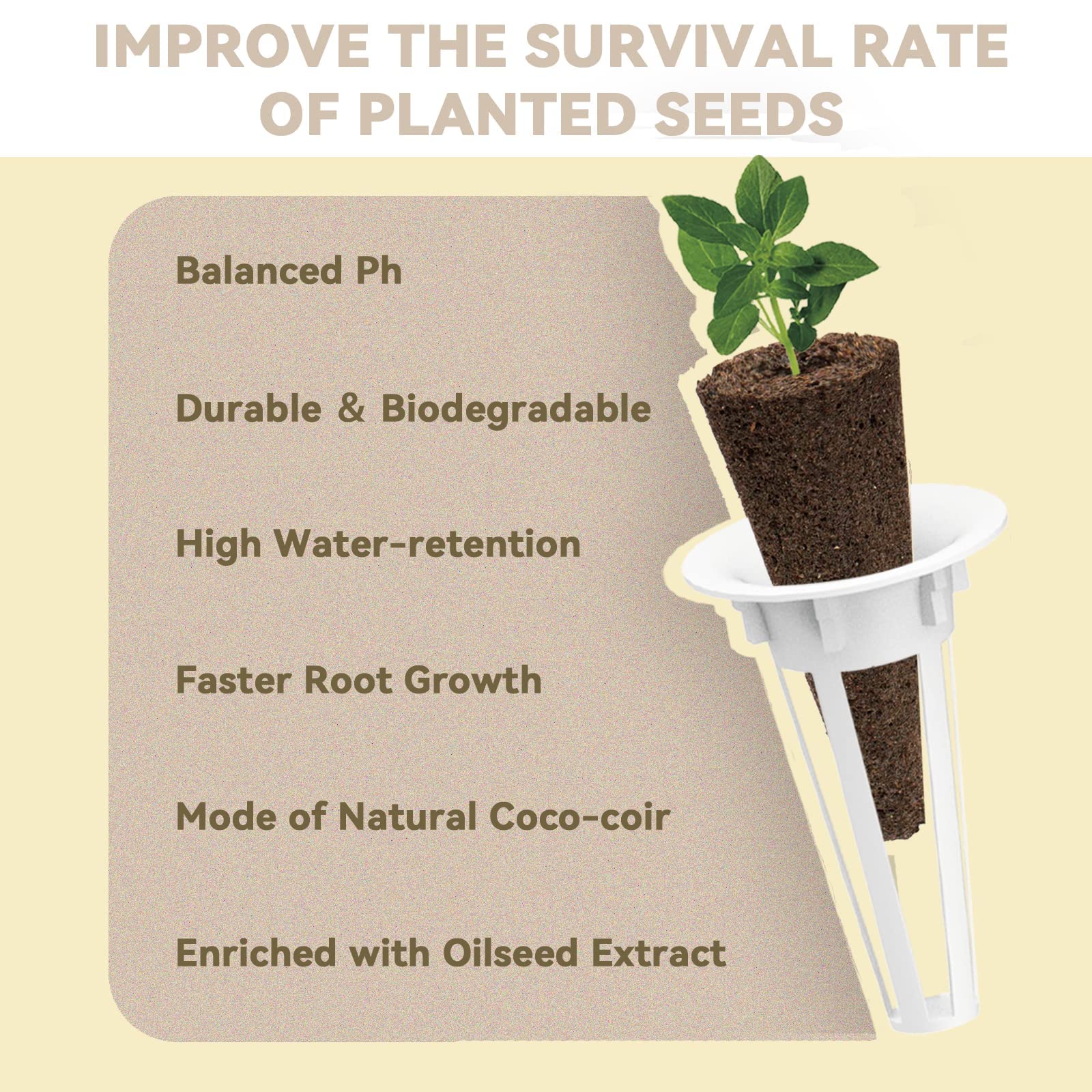 Seed Starter Pod Kit Plant For Idoo, Ahopegarden, And