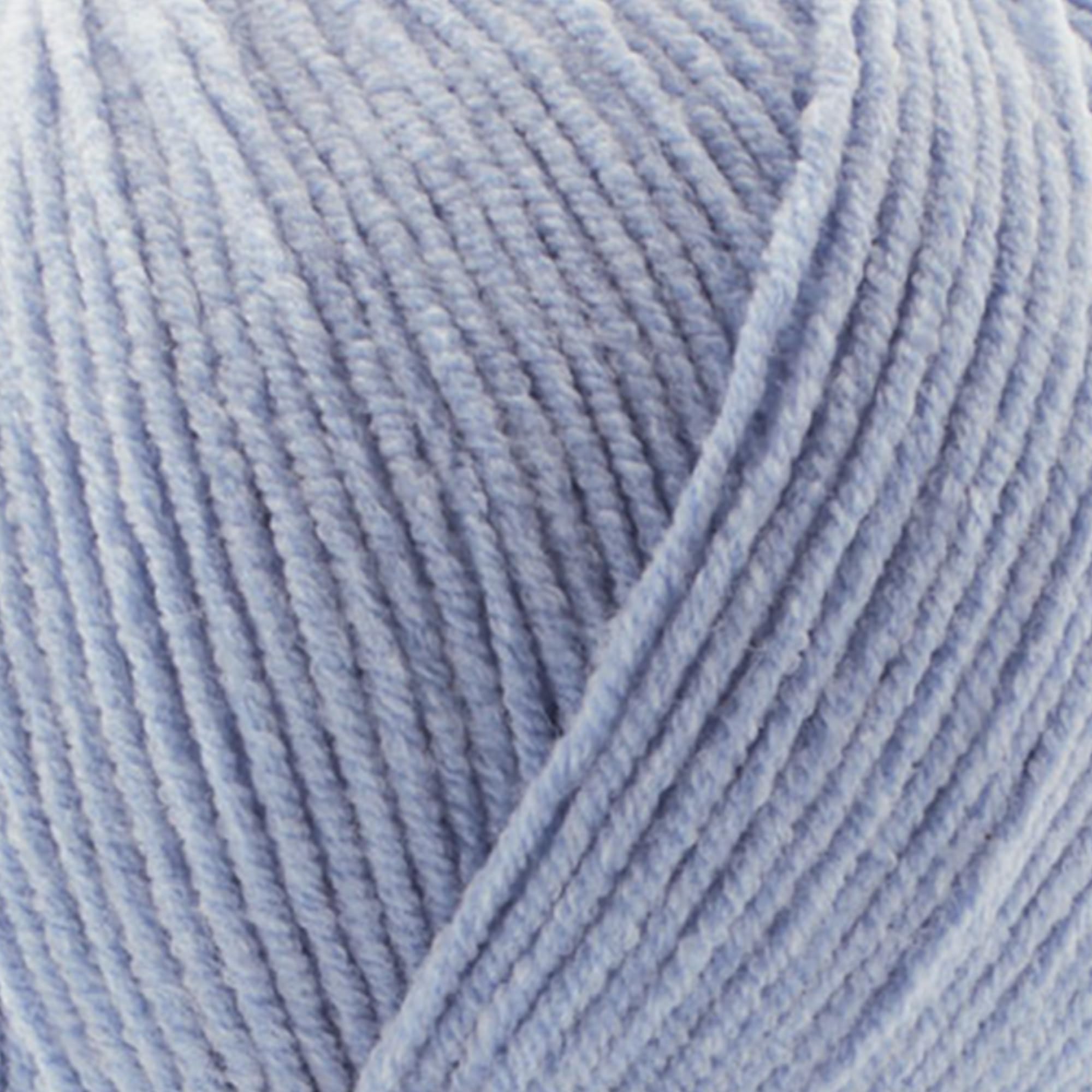 Soft Cotton Blend Crochet Yarn – Sport Weight Yarn for Crochet & Knitting – 100g / 361yds – 55% Cotton 45% Acrylic – Ideal for Amigurumi & Baby Projects (Blue - Light Blue, 1 Skein) - 5