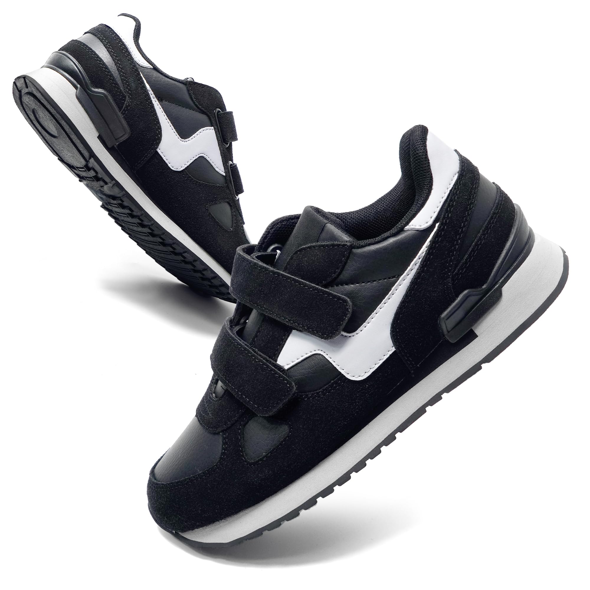 JOMIX Scarpe Donna a Strappo Sneakers Uomo Casual da Ginnastica Tennis Fitness Camminata Passeggio in Pelle Sintetica