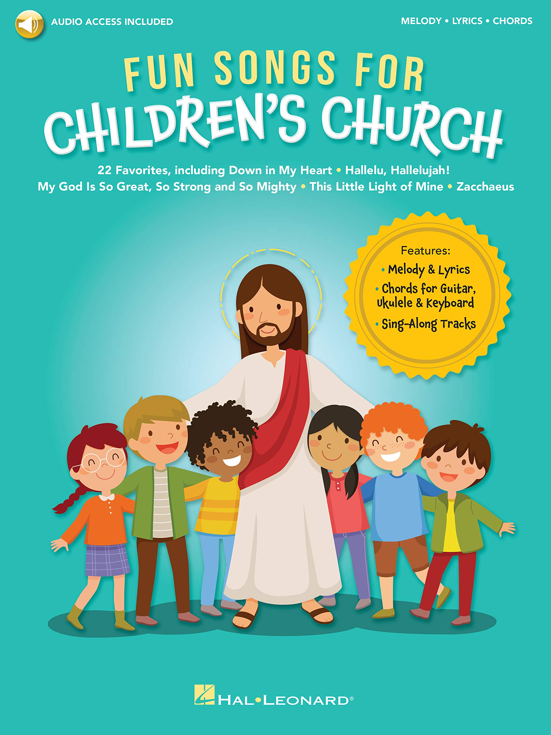 Livre Fun Songs for Children's Church avec partitions simples pour la liturgie