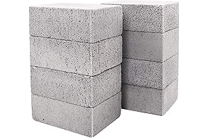 8 Pack Premium Stone Block for Grill Cleaning, the Perfect Heavy Duty...