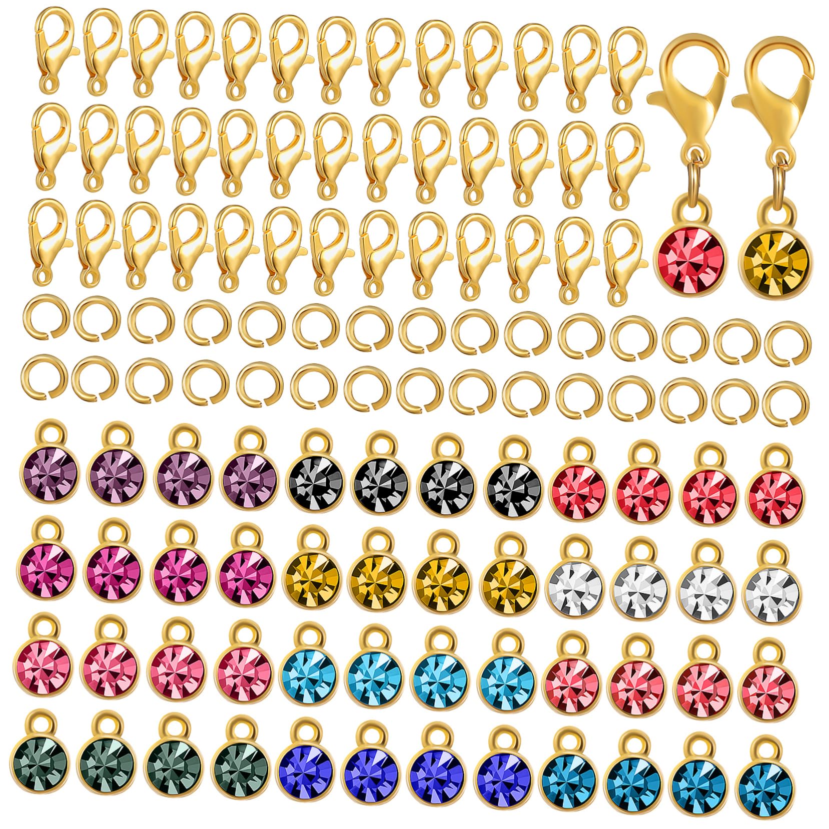 Artibetter Estensore Ciondoli Per Bracciali Perline Di Semi Gioielli Unici Creazione Gioielli Accessorio Di Gioielleria Decorazione in Pietra Di Nascita Dei Gioielli Lega