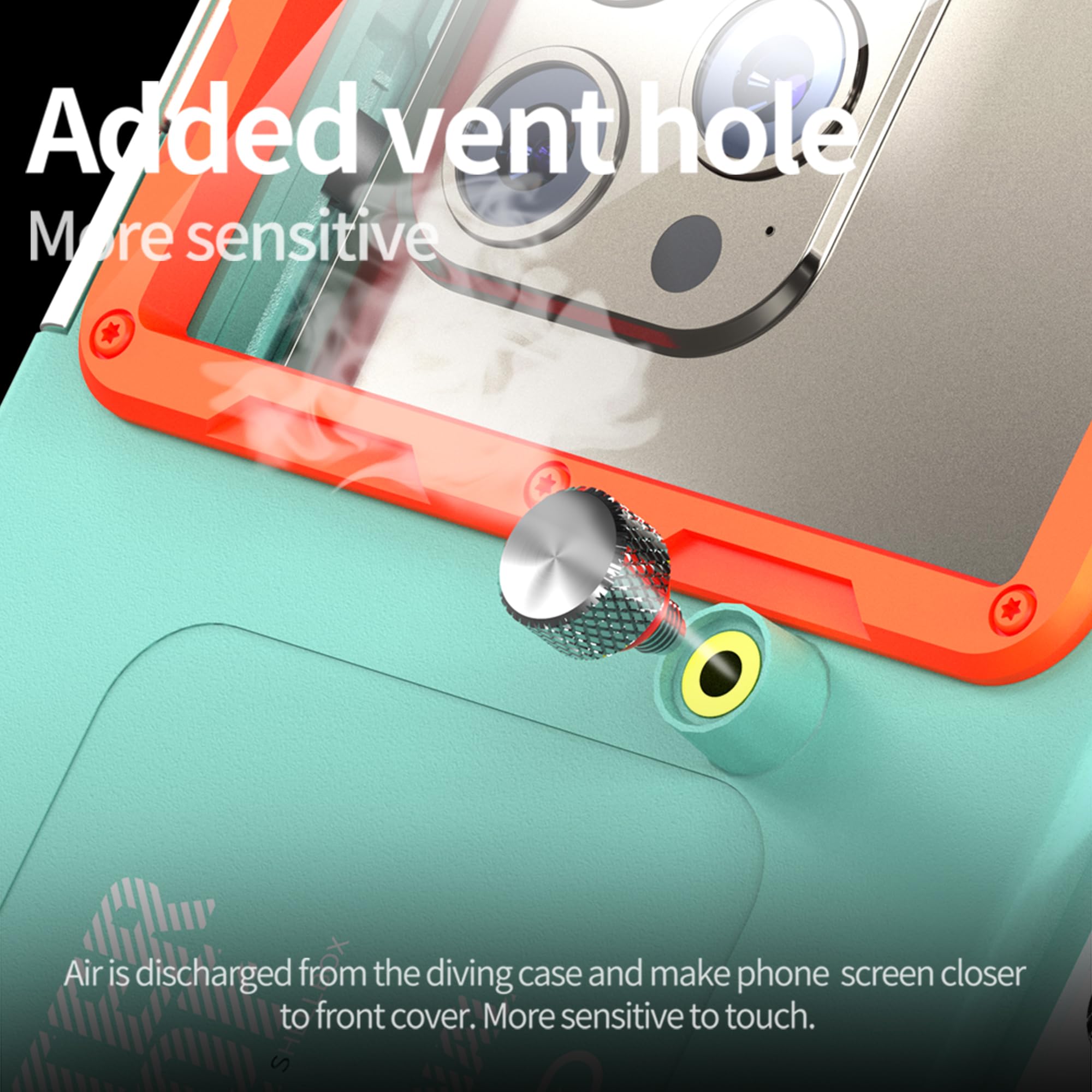 IPX8 wodoodporne etui na telefon do pływania uniwersalny pokrowiec na smartfon nurkowanie podwodne etui do iPhone 15 14 13 11 Samsung S24 S23 S22 Huawei Google OnePlus Xiaomi LG (2.
