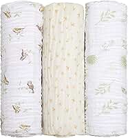 Papi Textil Cueiro Swaddle Soft Bamboo Mami 1,20M X 1,20M Contem 03 Unidades
