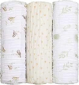 Papi Textil Cueiro Swaddle Soft Bamboo Mami 1,20M X 1,20M Contem 03 Unidades