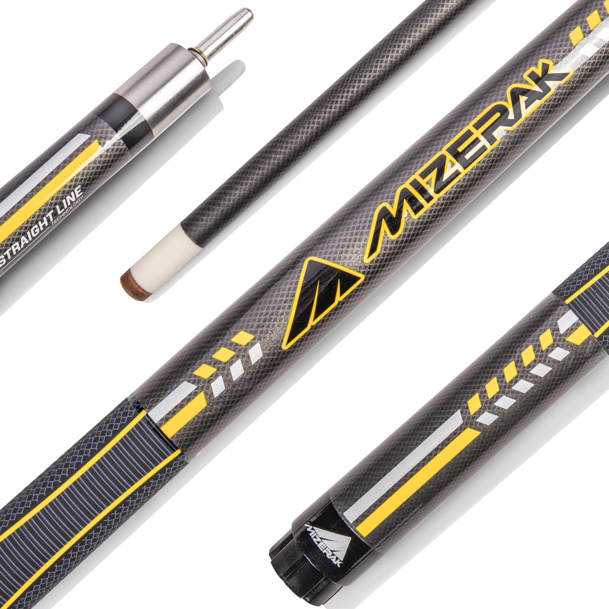 Amazon.com : Mizerak 58 Inch Premium Carbon Composite 3D Grip Cue