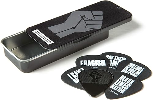 Jim Dunlop Black Lives Matter Tortex 0.029 in - Púas de guitarra (BLMT02)