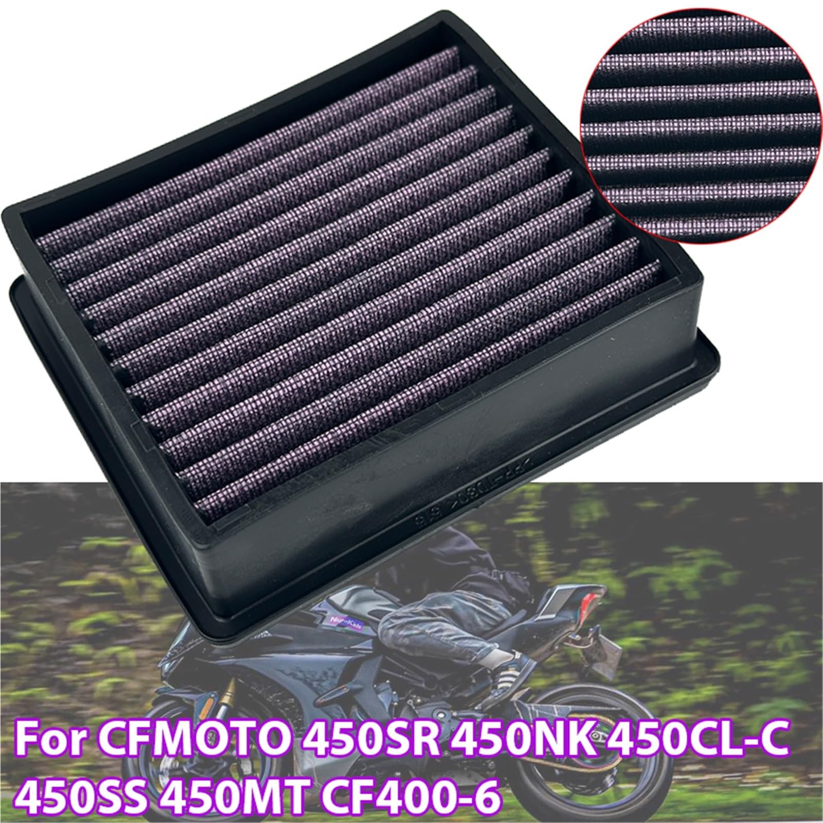 Filtr powietrza Do Cfmoto 450SR środka czyszczącego akcesoria do filtrów powietrza