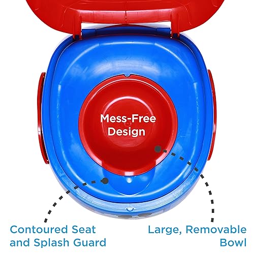 Miniatura 8 de Nickelodeon PAW Patrol "Yelp for Help" Sistema de entrenamiento 3 en 1 para entrenamiento de inodoro para niños, entrenamiento de orinal de varias