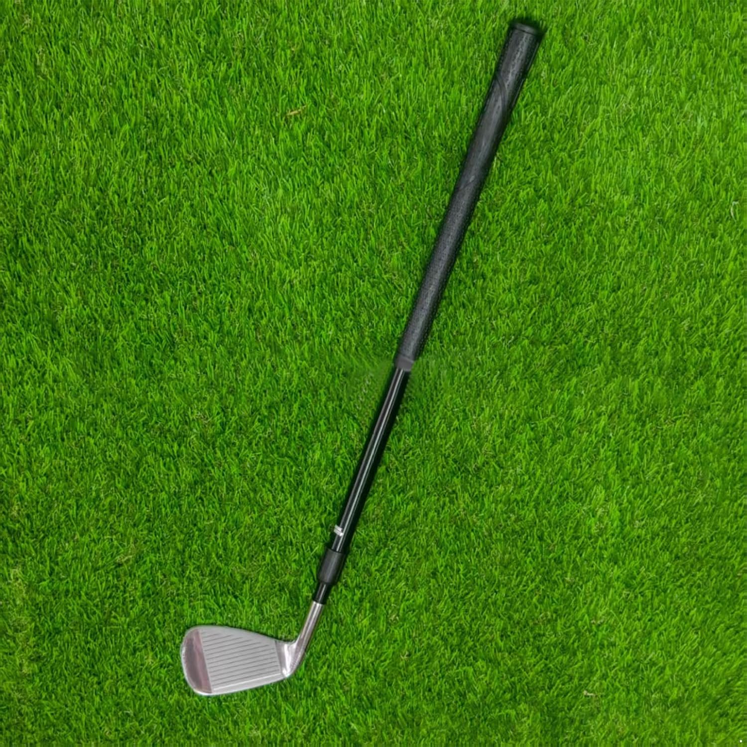 Youth Golf Training 7 Iron Adjustable Height Wedge for Junior Players Silver Iron One Size