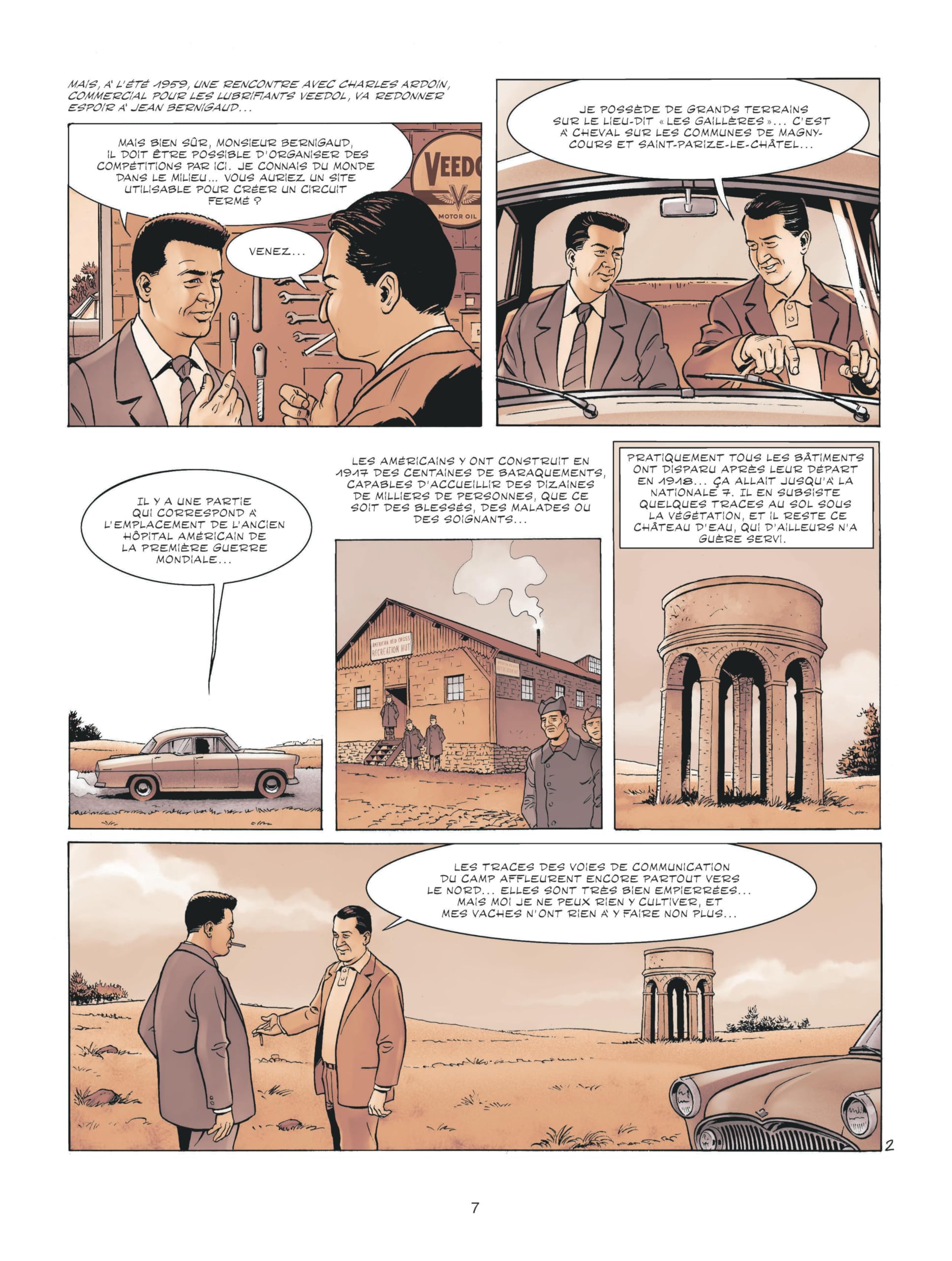 Michel Vaillant - Dossiers - Le Circuit de Magny-Cours
