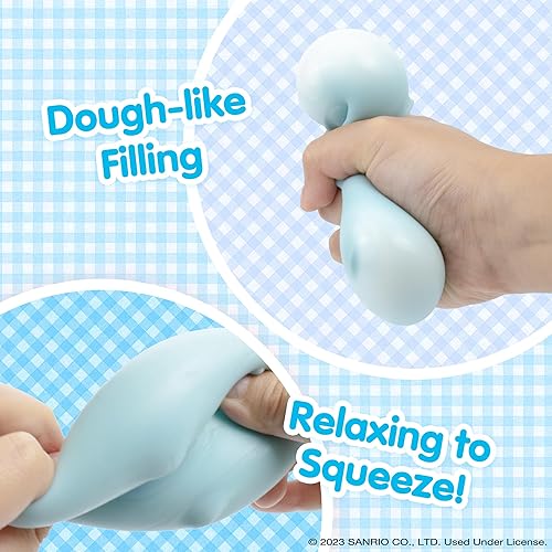 Miniatura 5 de Hamee SquiSHU Sanrio Hello Kitty and Friends juguete sensorial para ansiedad de masa elástica para apretar bola suave para apretar terapia de manos