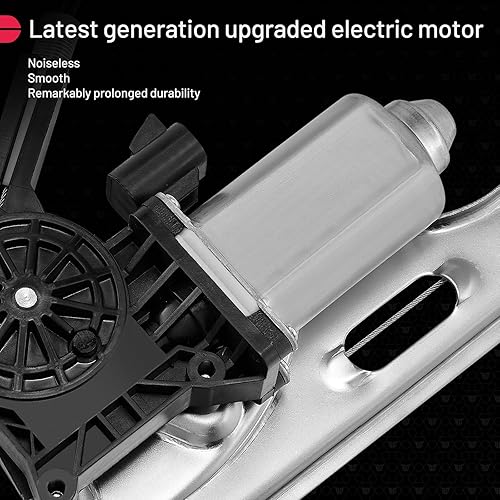 Vista 107 de BDFHYK 741-645 Elevalunas eléctrico con motor para automóvil delantero derecho del pasajero para Chevy Silverado, Tahoe, Suburban, Avalanche
