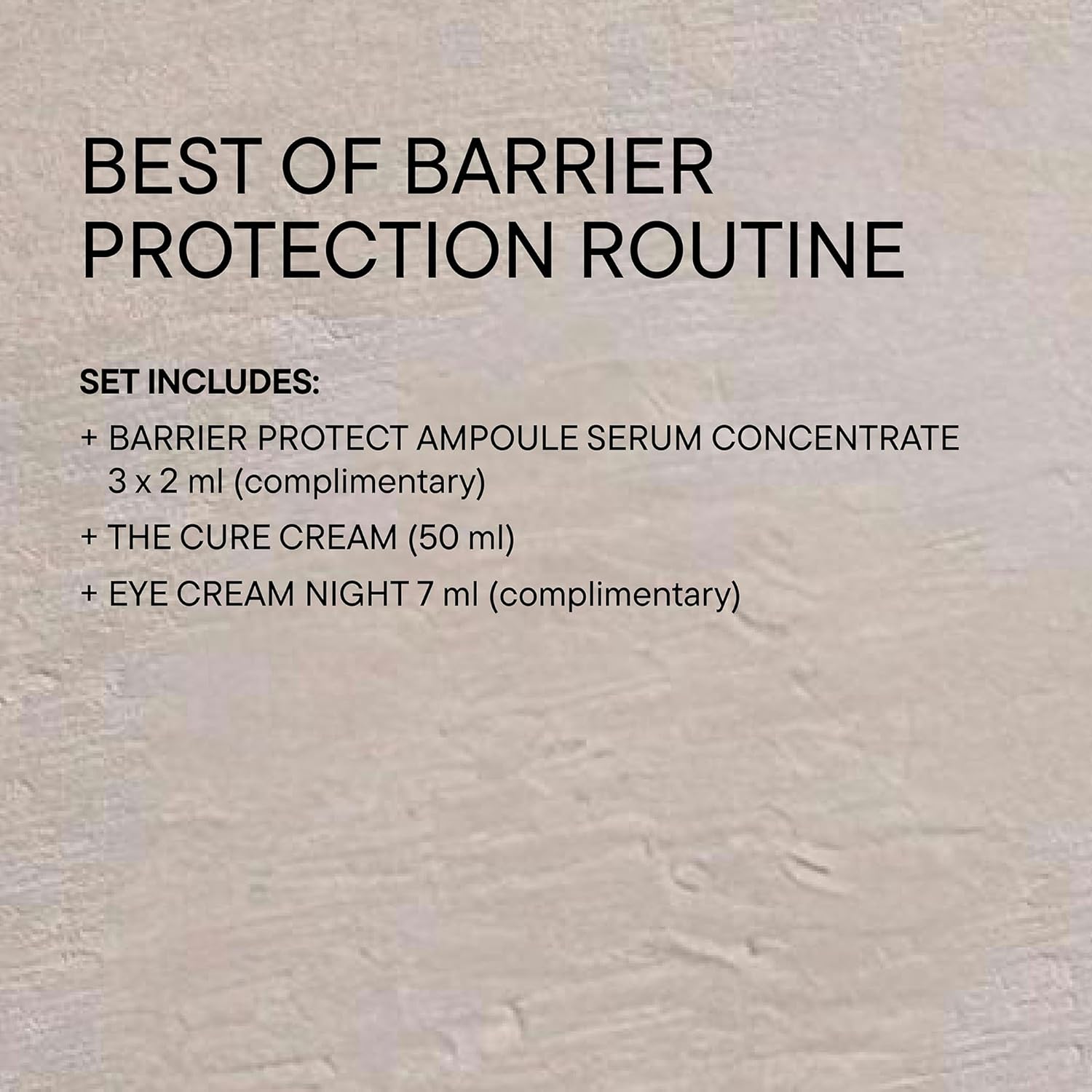 BABOR DOCTOR Barrier Protection Set – Ampoule Serum, Eye Cream & Face Cream – Skin Barrier Repair for Dry & Sensitive Skin