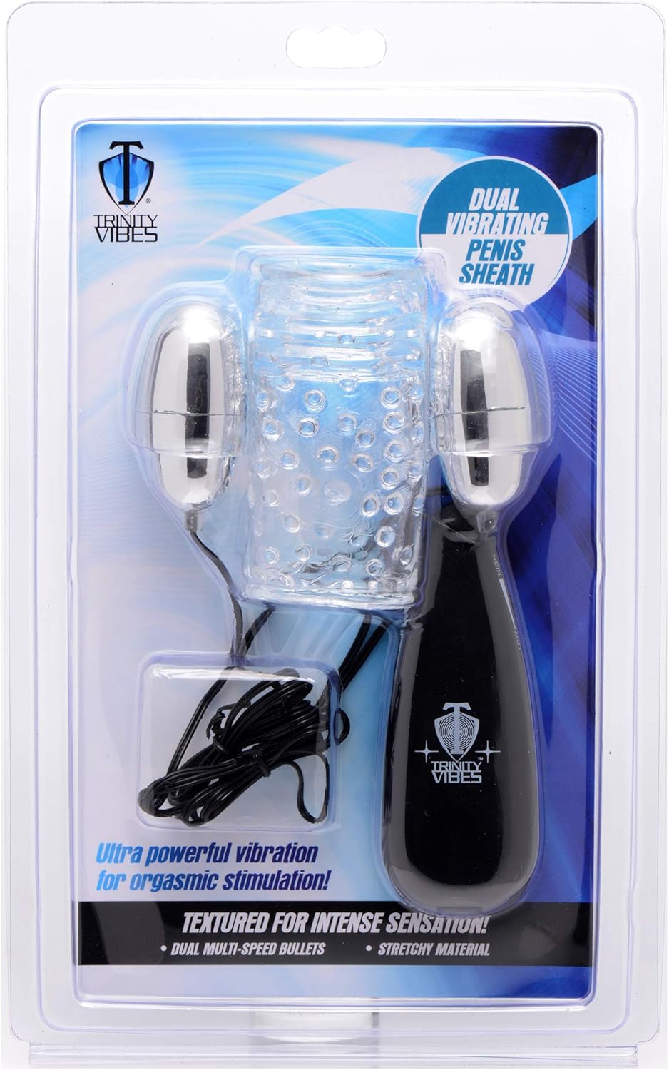 Dual Vibrating Penis Sheath