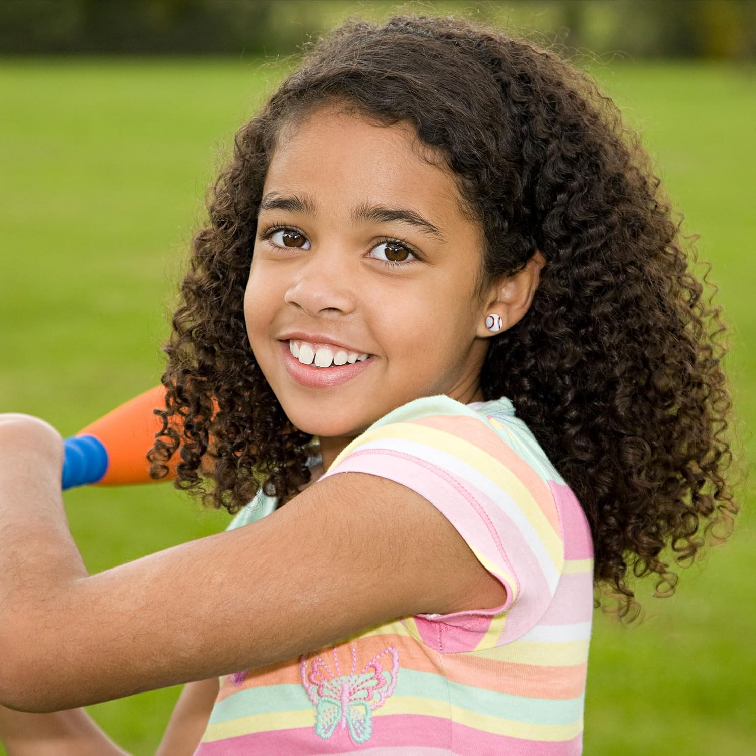 C-leen Sports Valentines - Baseball/Soccer/Volleyball/Basketball Earrings Gifts for Women Girls, Baseball/Soccer/Volleyball/Basketball Stud Earrings for Mom Coach Lover Fan Player - Image 3