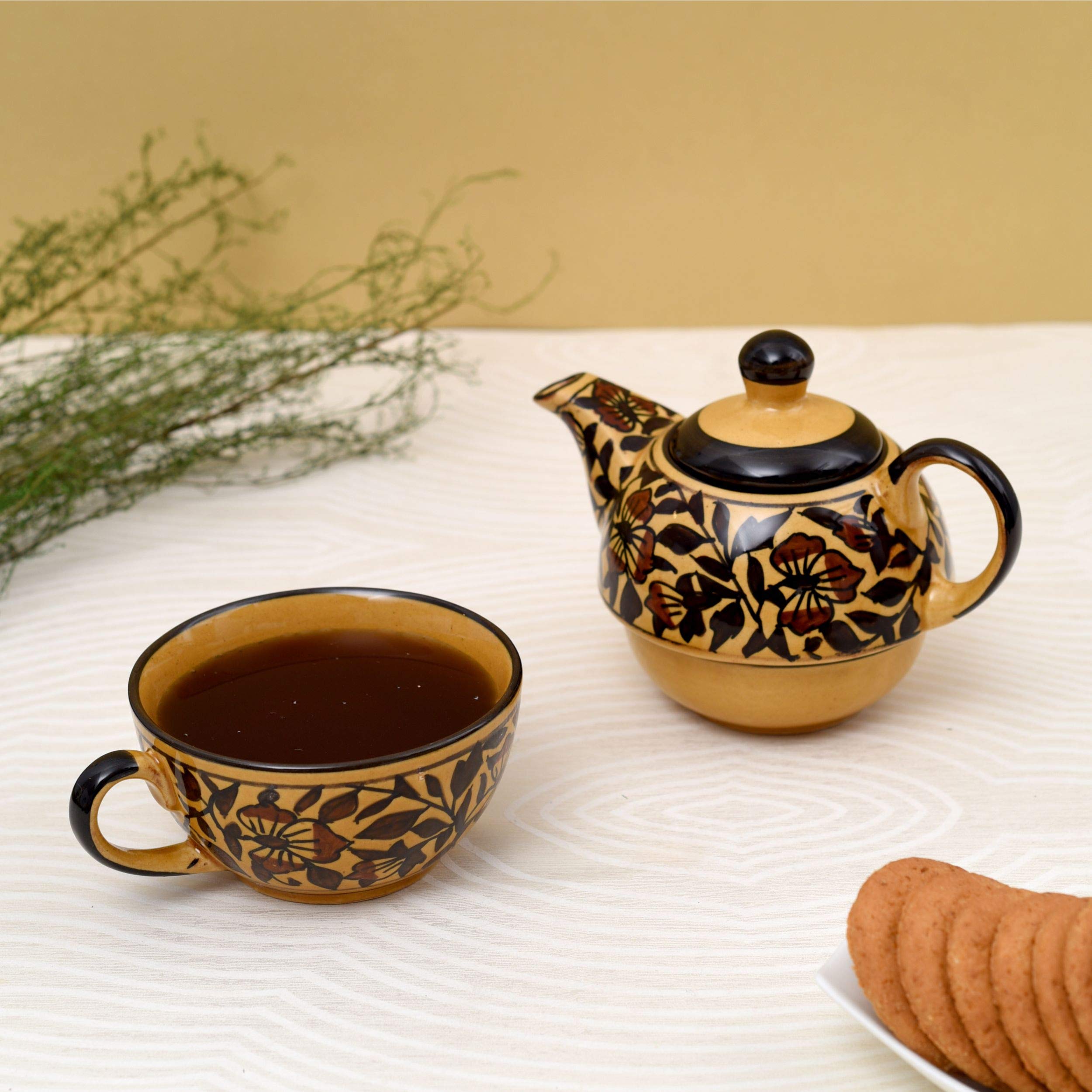 Kraftmania Ceramic One Cup with kettle - Multicolour