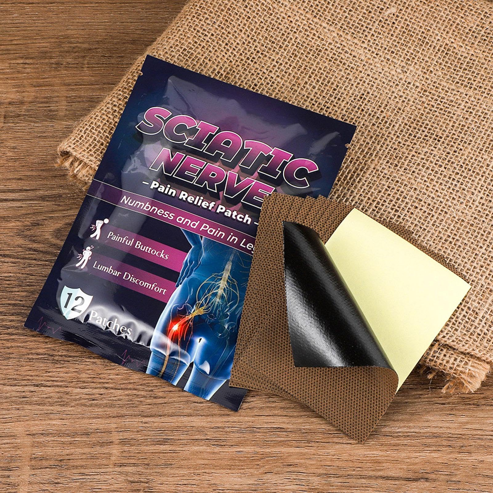 Patch Becken - Plâtre pour les nerfs pelviens, relaxant et nettoyage pour les muscles et les os, Support | Patch de soins pelviens pour nerfs pelviens