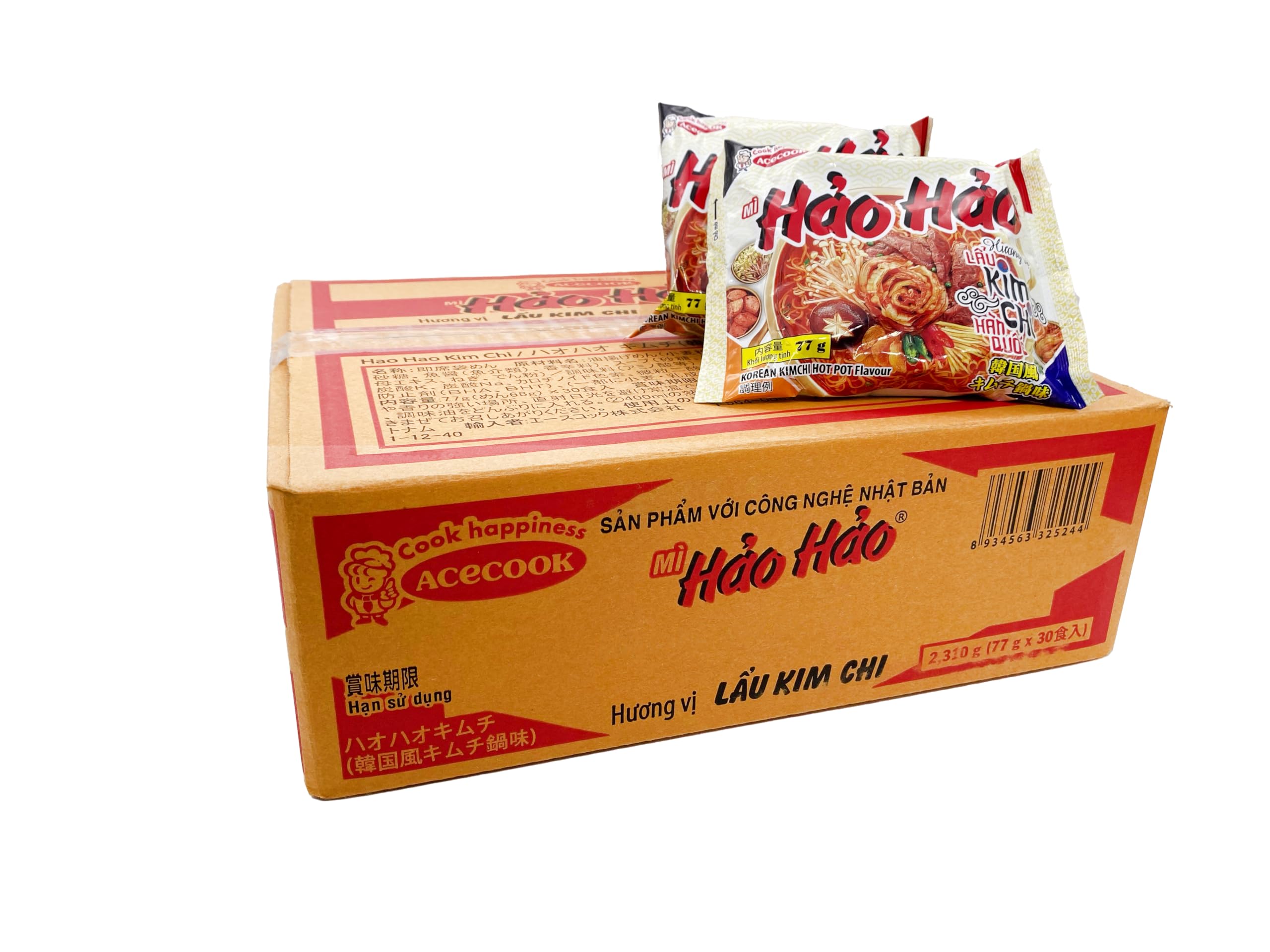 Amazon.co.jp: エースコック ハオハオ キムチ味 ベトナム インスタント