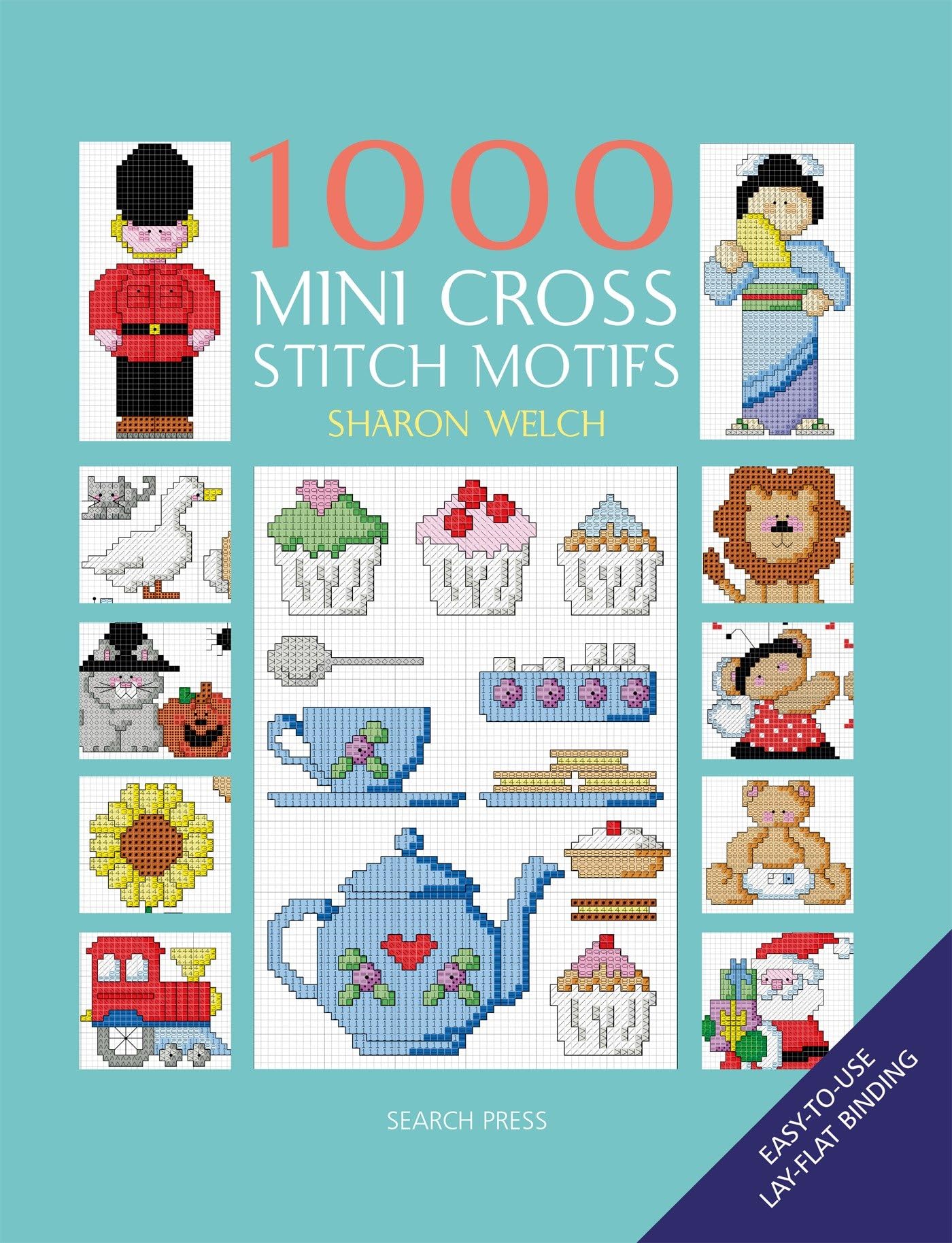 1000 Mini Cross Stitch Motifs Paperback – 16 Jan. 2018