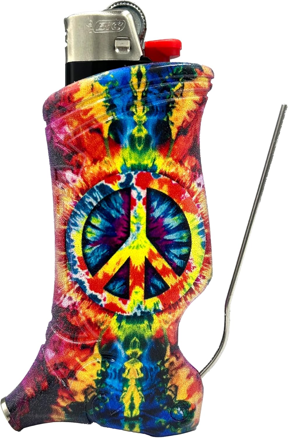 Toker Poker - Bic Lighter Case Multi Tool, Hippy Van Collection - All Inclusive Tool for Camping and Other