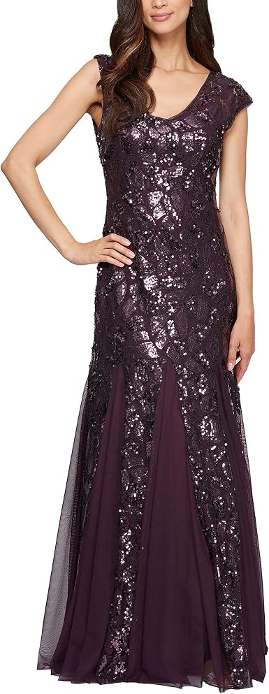 Amazon.com: Alex Evenings Women's Long 