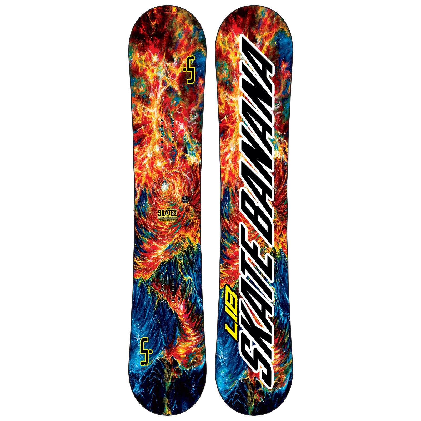 Freestyle Snowboard Men Lib Tech Skate Banana 154 : Amazon.co.uk