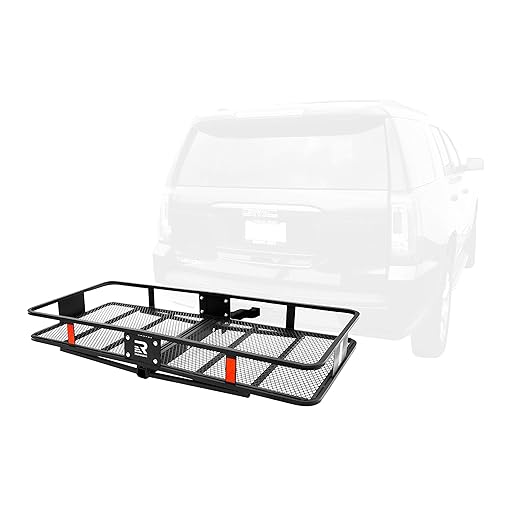 Retrospec Cascade Folding Basket Style Cargo Rack