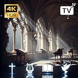 Calming soundscapes TV with monastery bell effects.