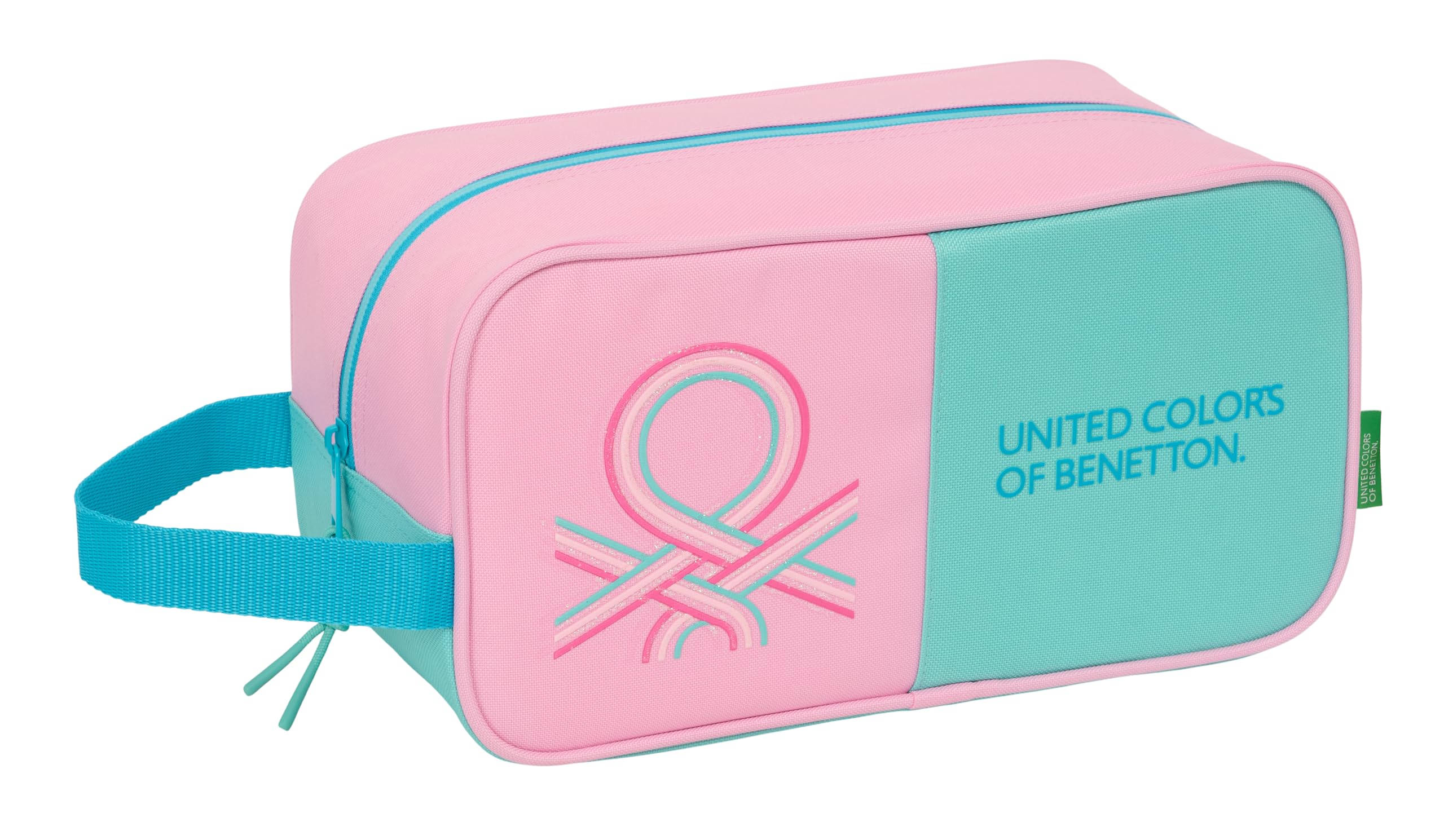 Benetton Dolce – Medium Shoe Rack, Multipurpose, Pencil Case, Sport, Extracurricular Shoes, Football, Comfortable and Versatile, 29 x 14 x 15 cm