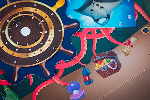 Miniatura 7 de Professor Puzzle: Escape from The Aquarium - Juego de Escape Room, 11 rompecabezas de observación de números lógicos, aventura submarina