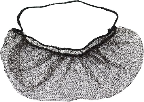 300 piezas desechables de nailon panal real de protección de barba, sin látex (marrón)