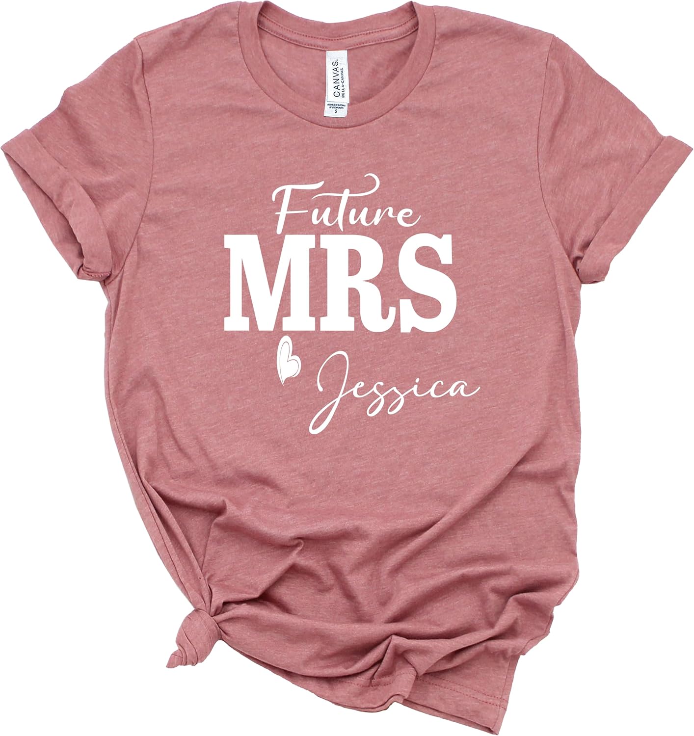 Custom Future Mrs Shirts, Bride to Be, Bachelorette Party, Bridal Shower T-Shirts, Engagement Tee, Pink Bachelorette Gifts for Bride, Marriage Wedding Stuff, Gift for Future Wife