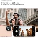 YATWIN Silicone Back Case for iPhone 12 Mini, Soft-Touch Phone Back Cover for Apple iPhone 12 Mini - Light Pink gallery image