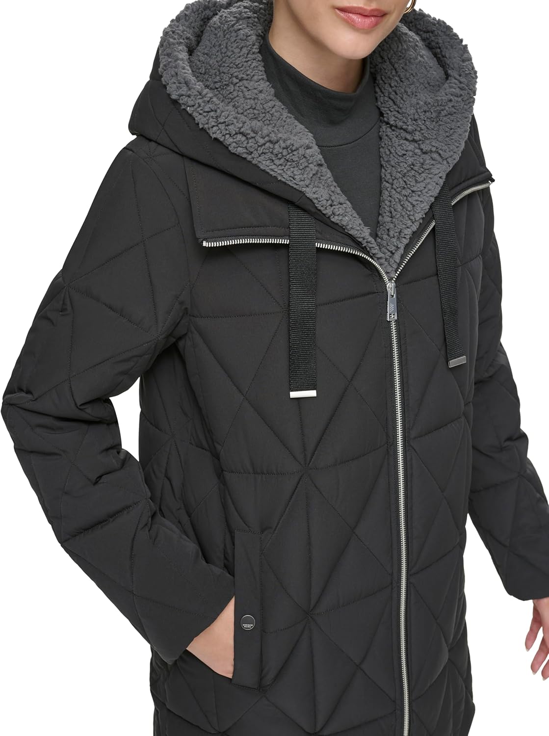 Andrew Marc Women's Water Resistant Insulated Puffer Jacket - Image 5