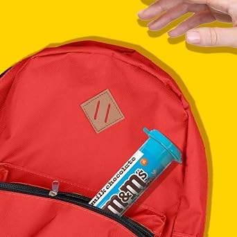 M&M'S Minis Milk Chocolate Candy Tubes, Bulk Box, 17.7-Ounce, 10 Ct