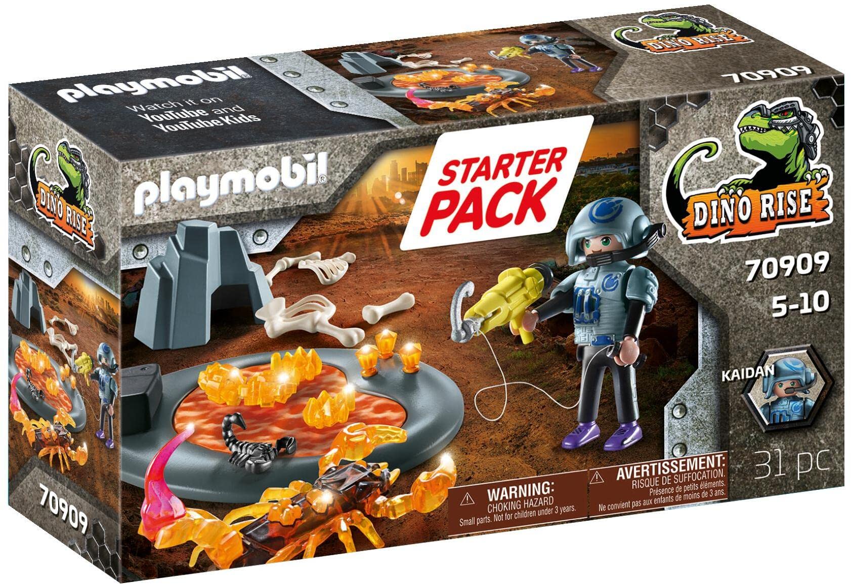 Amazon.com: Playmobil Starter Pack Dino Rise: Fire Scorpion : Toys