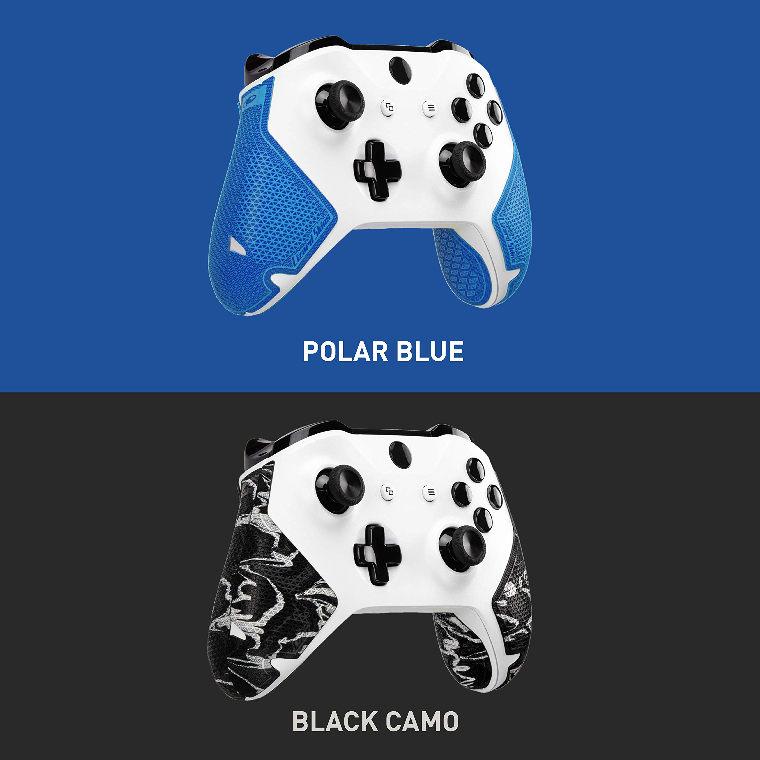 Lizard Skins Compatible con Xbox One, Camuflaje Negro (zugeschnitten, 0,5 mm)