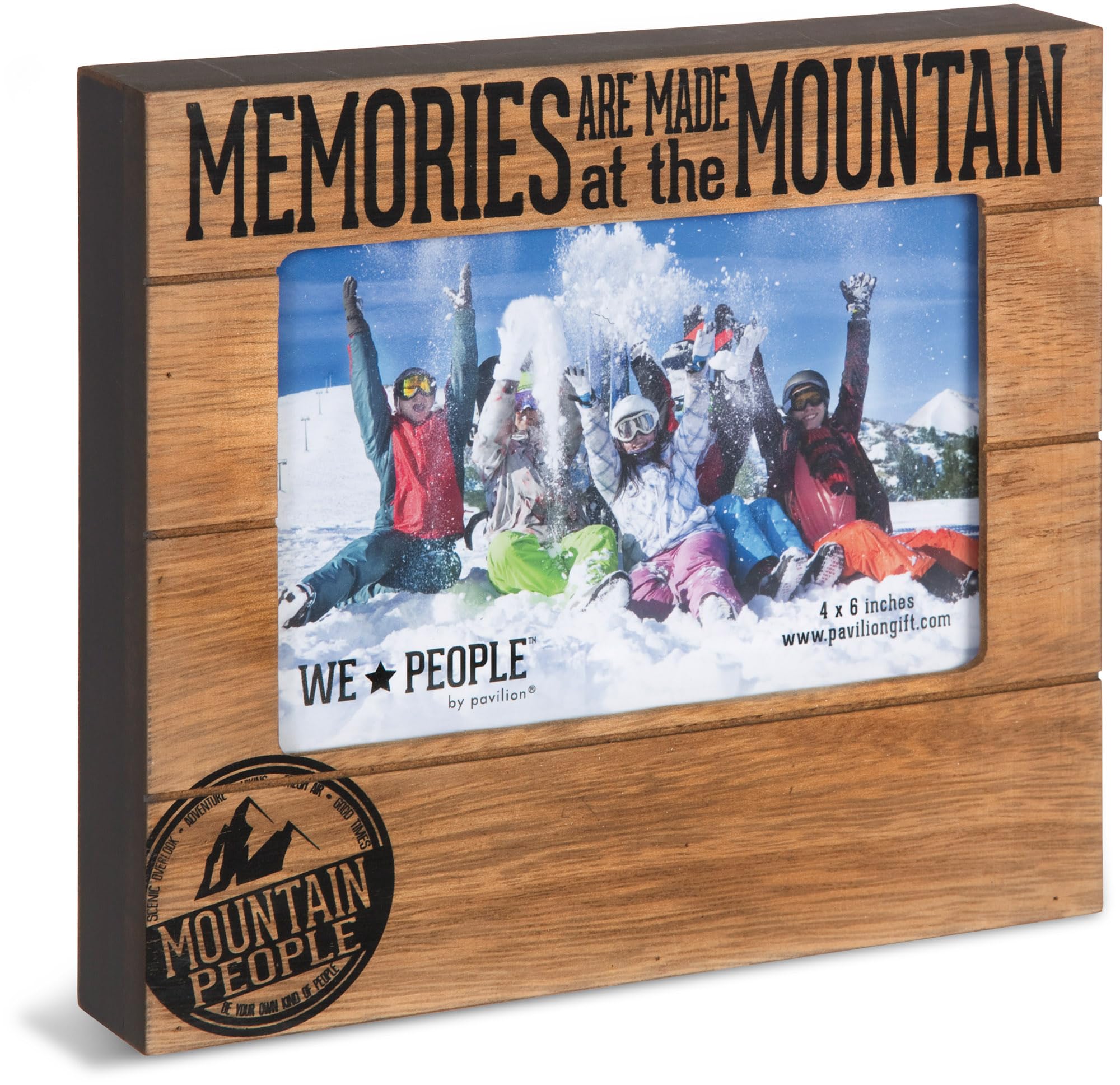 Cadre photo souvenirs de la montagne Pavilion Gift pour vos moments forts