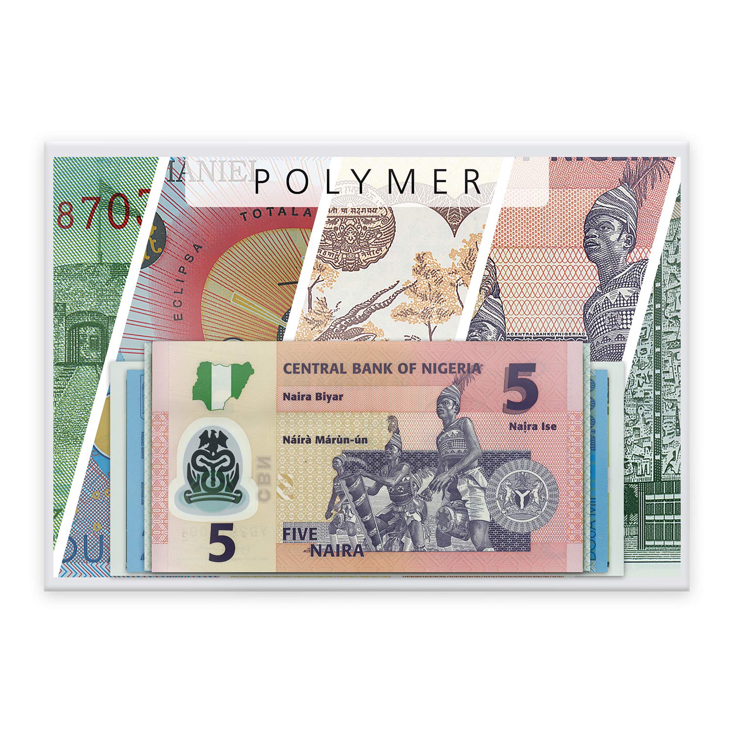 Authentic Genuine Collectable Rare Banknote Polymer Collection