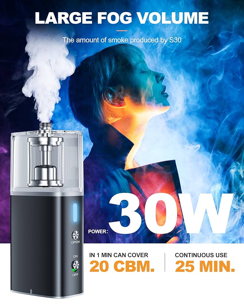 フォグマシーン Amazon.co.jp: ポータブルフォグマシン コンパクトフォグマシン