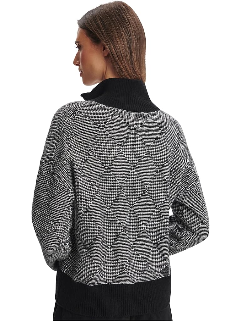 Black Varley Aldridge 1/2 Zip Knit