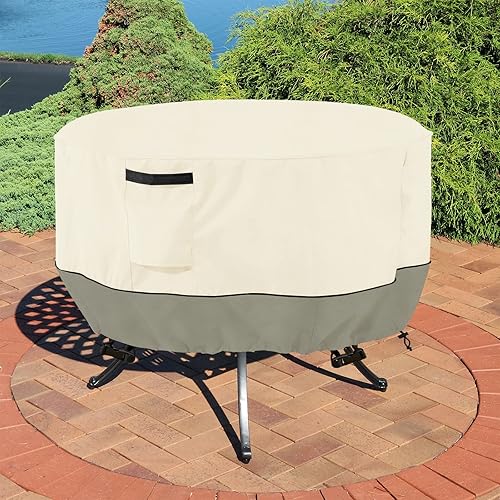 Miniatura 124 de Funda para mesa auxiliar para exteriores, impermeable, rectangular, para patio, pequeña, 36 x 24 x 16 pulgadas, fundas rectangulares impermeables