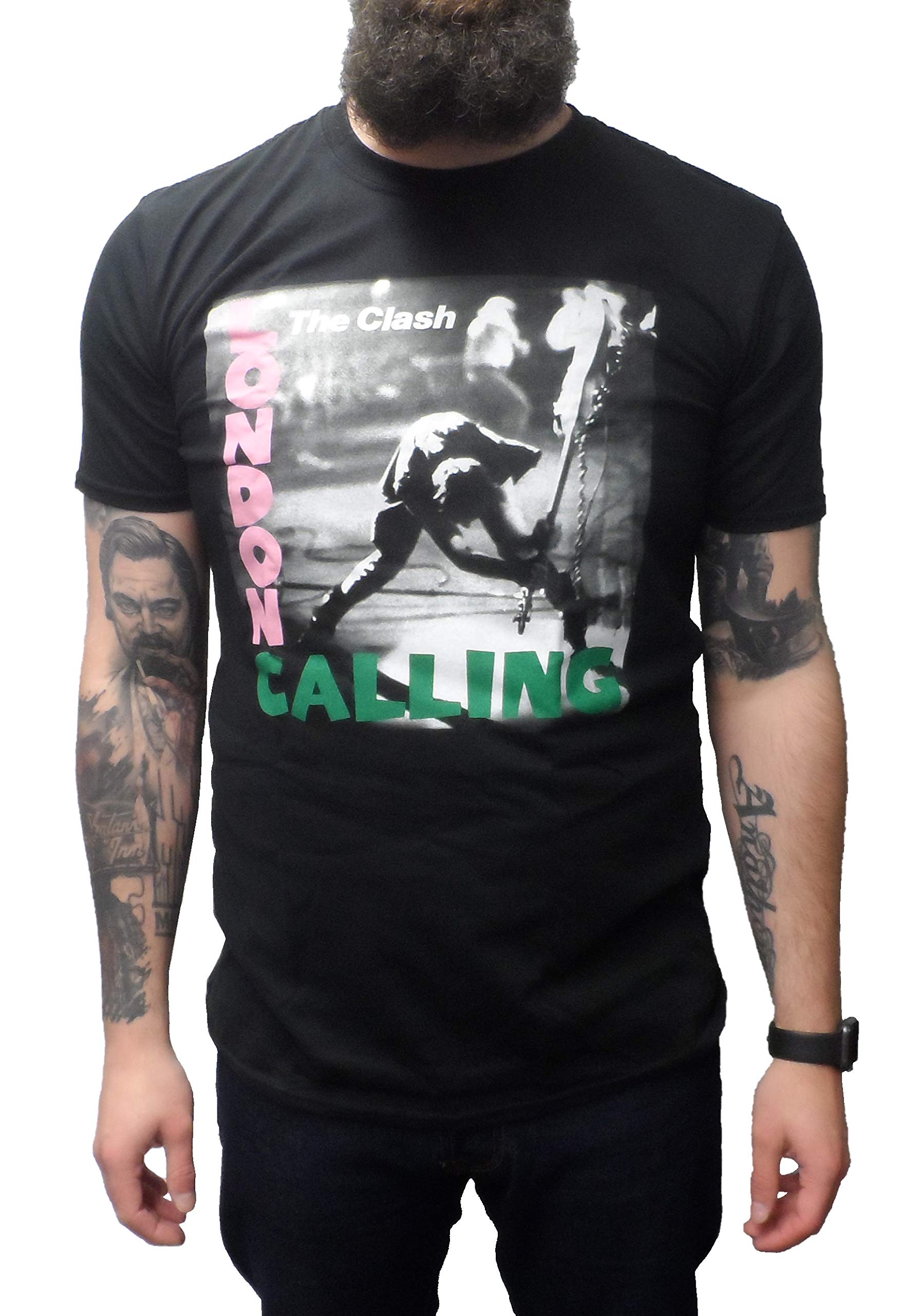 Mazeys Mens Official The Clash T Shirts… (Medium, London Calling)