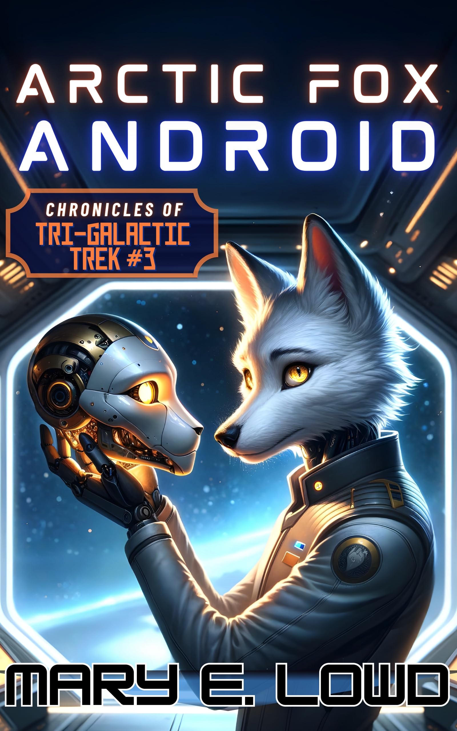 Book cover for Spaceship Initiative / Arctic Fox Android series