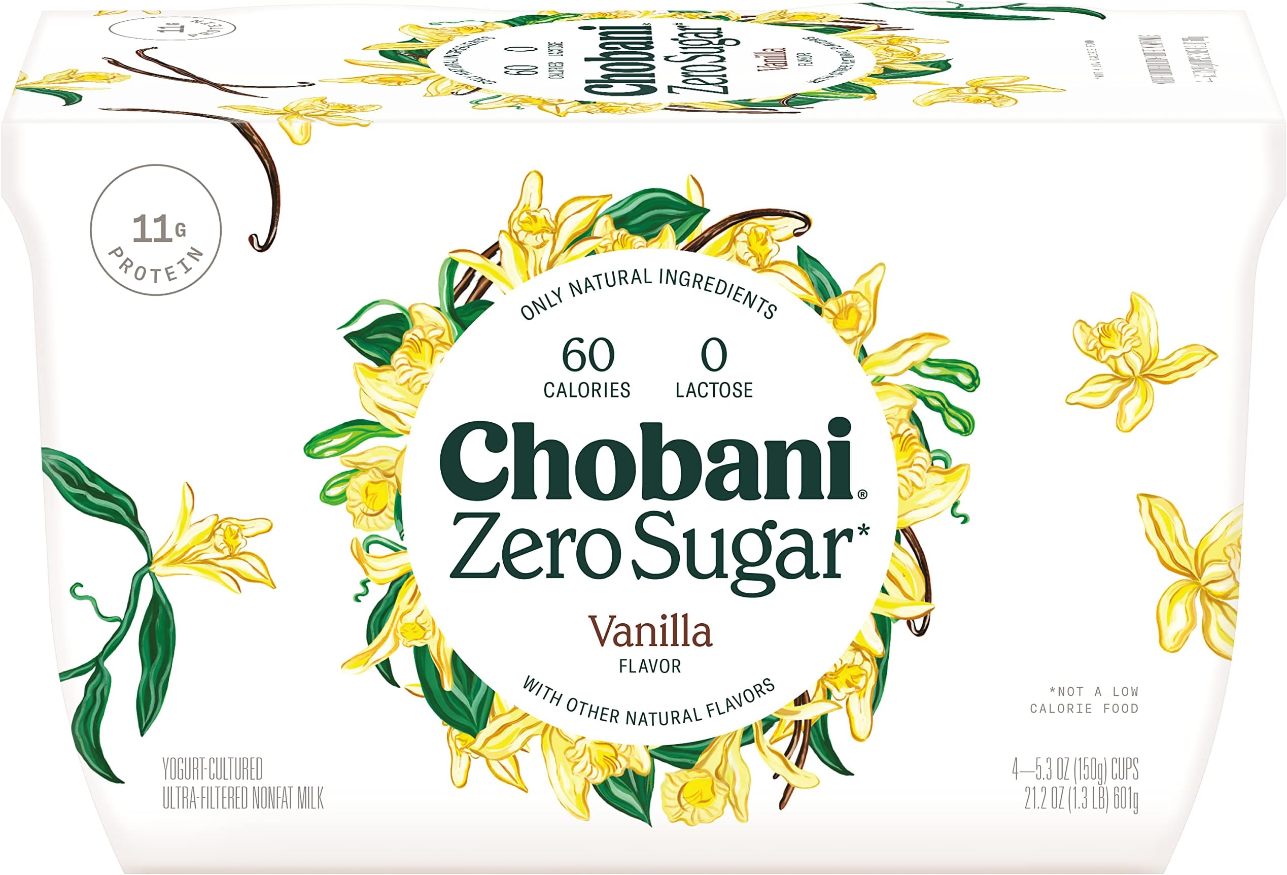 Zero Sugar Vanilla 5.3oz 4-Pack